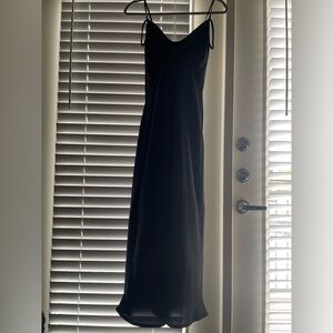 Abercrombie Cowl Neck Slip Maxi Dress